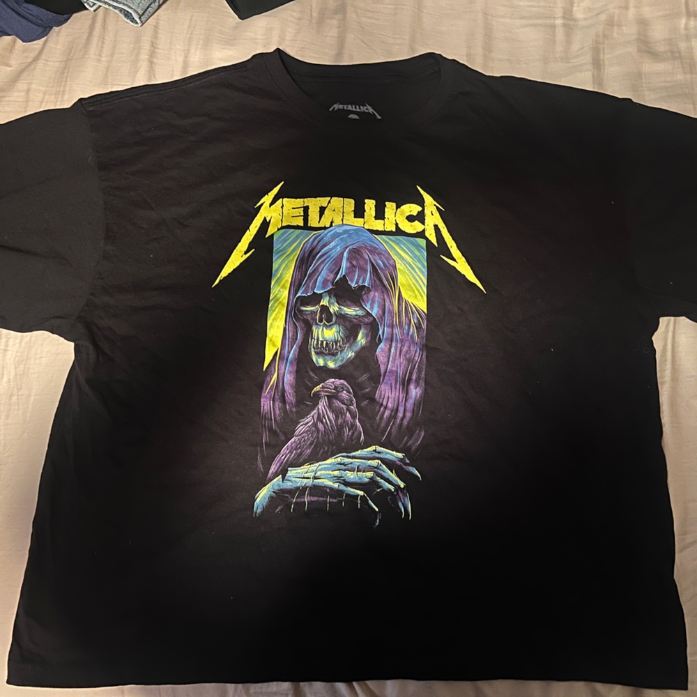 Metallica Neon Grim Reeper Graphic Tee